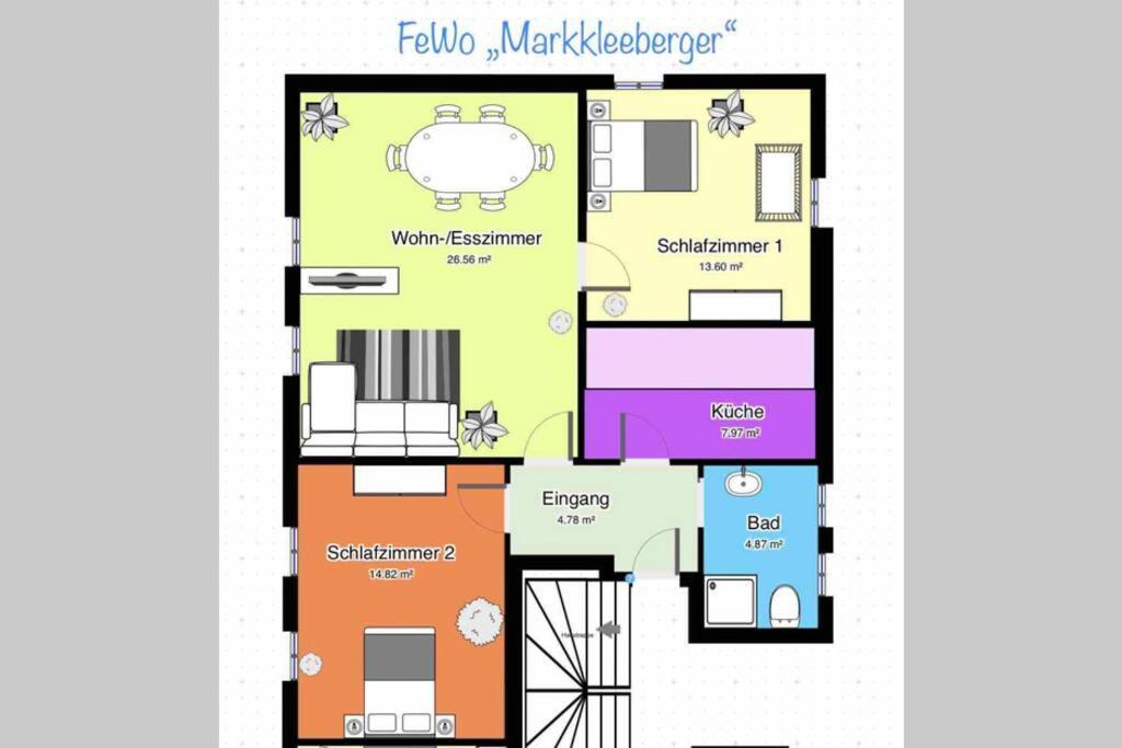 Neu Auszeit In Moderner Wohnung In Seen-Naehe Марклеберг Екстериор снимка